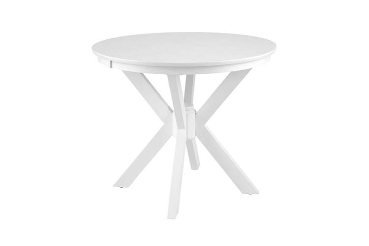 Стол Милан 900 раздвижной (белая эмаль)-1