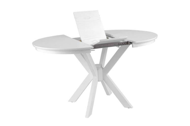Стол Милан 900 раздвижной (белая эмаль)-2