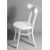 Стул венский Luna (белый) жесткое сиденье
