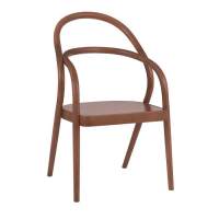 Полукресло венское Orion (светлый орех) жесткое сиденье