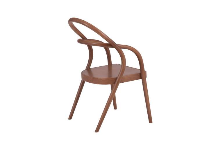 Полукресло венское Orion (светлый орех) жесткое сиденье-2