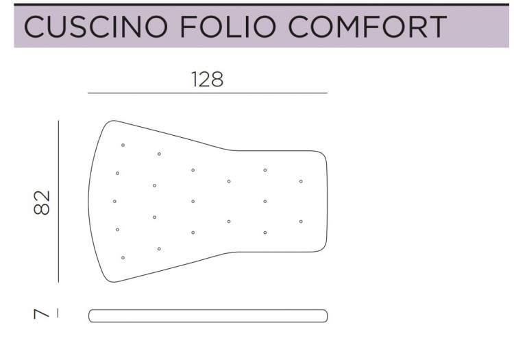 Лаунж-кресло пластиковое с подушкой Folio Nardi агава, розовый-2
