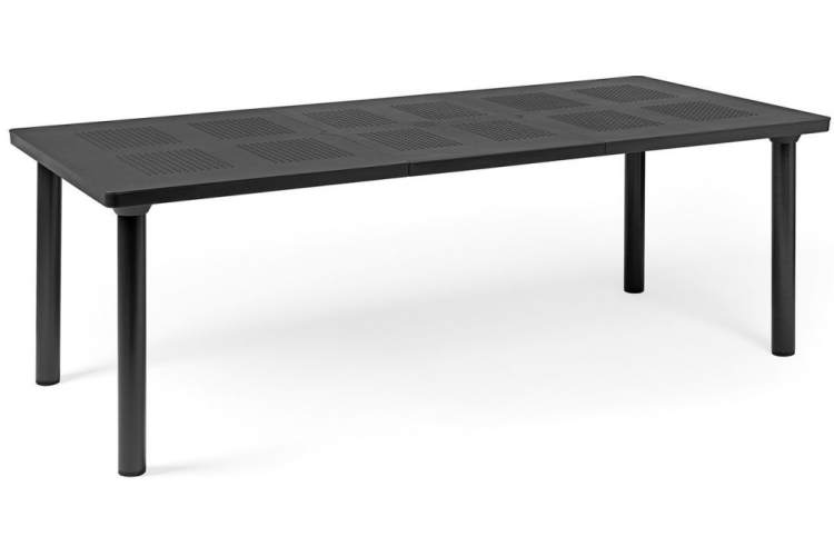 Стол пластиковый раздвижной Libeccio Nardi антрацит