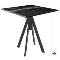 Стол обеденный Fuoz Werzalit Fantasy Genart черный, палаццо