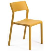 Стул пластиковый Trill Bistrot Nardi горчичный Стул пластиковый Trill Bistrot Nardi горчичный