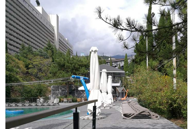 Шезлонг-лежак пластиковый Eden Nardi тортора-6