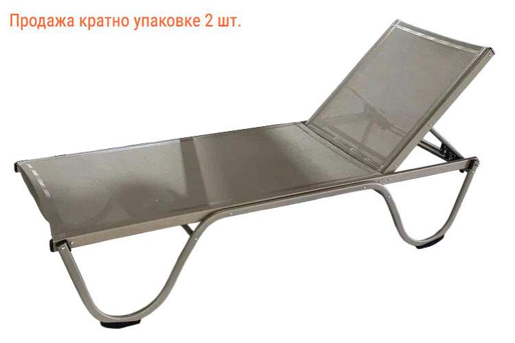 Шезлонг-лежак металлический Ankara THEUMBRELA SEMSIYE EVI SM-02, 5102