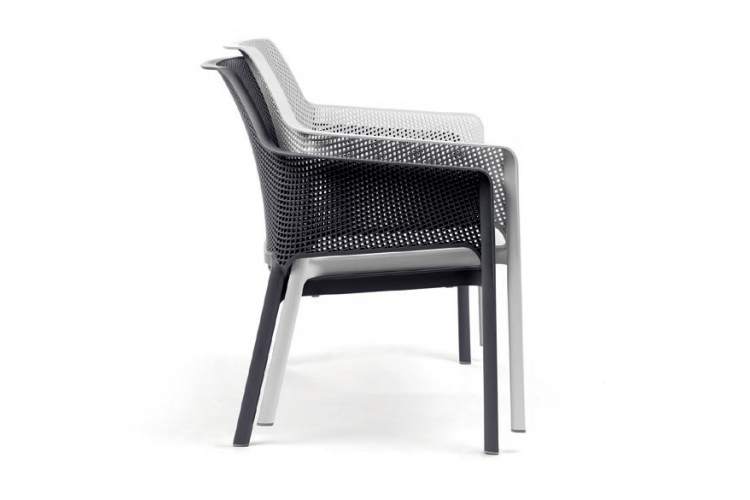 Диван пластиковый Net Bench Nardi антрацит-5