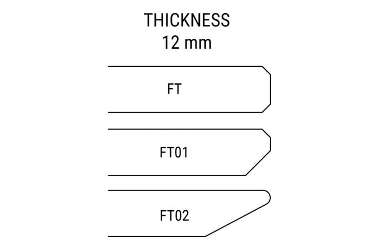 Столешница квадратная HPL Fitto Genart индийский шесман-2