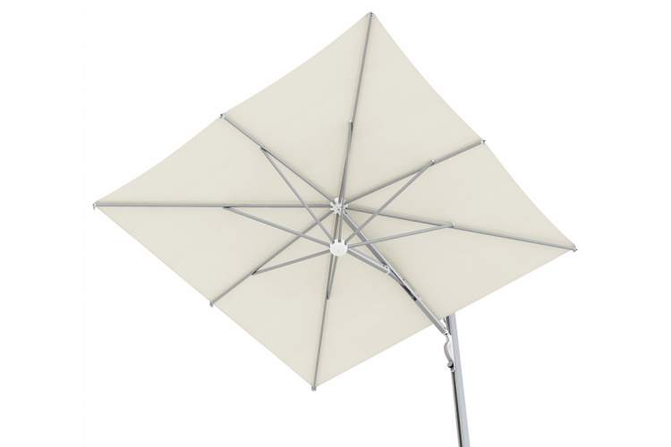 Зонт профессиональный 3х4 м Astro Titanium Scolaro титан, слоновая кость-6
