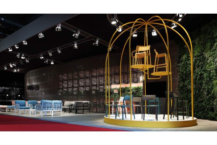 Стул пластиковый Trill Bistrot Nardi агава-4