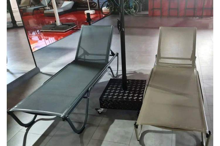 Шезлонг-лежак металлический Ankara THEUMBRELA SEMSIYE EVI SM-02, 5102-7