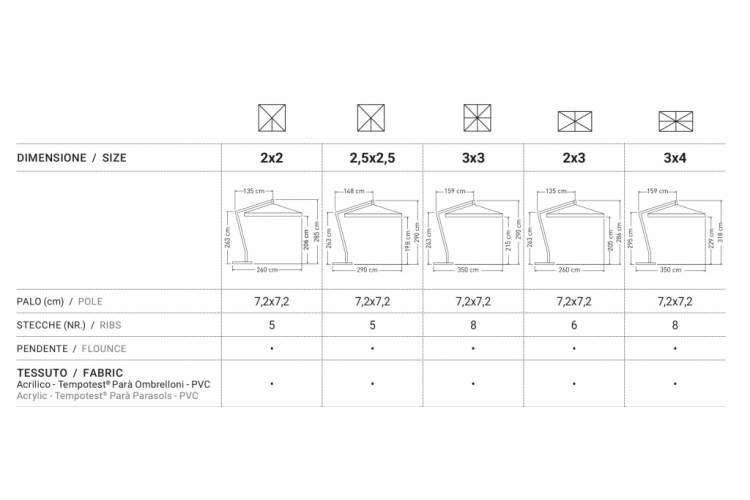 Зонт профессиональный Venere OFV слоновая кость-1
