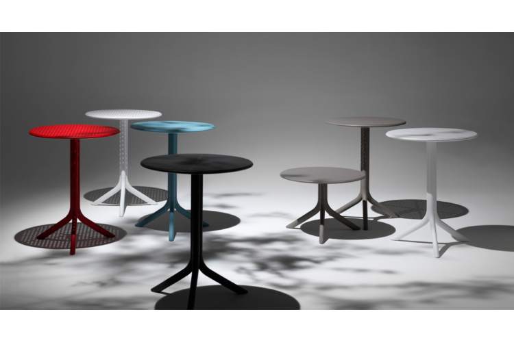 Стол пластиковый обеденный Spritz + Spritz Mini Nardi горчичный-6