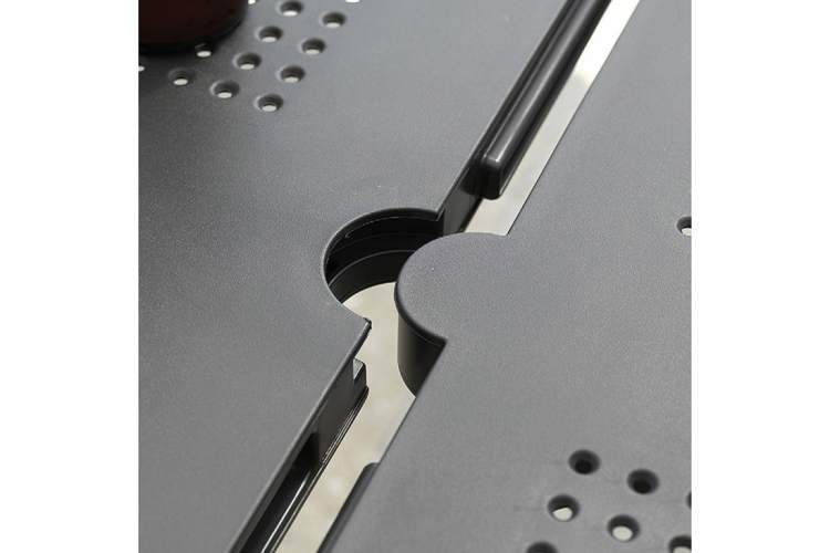 Стол пластиковый раздвижной Libeccio Nardi антрацит-7