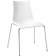 Стул пластиковый Zebra Antishock 4 Legs Scab Design хром, белый