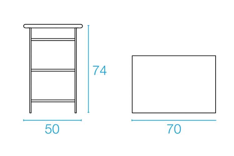 Стол металлический складной Arc en Ciel EMU зеленый-1