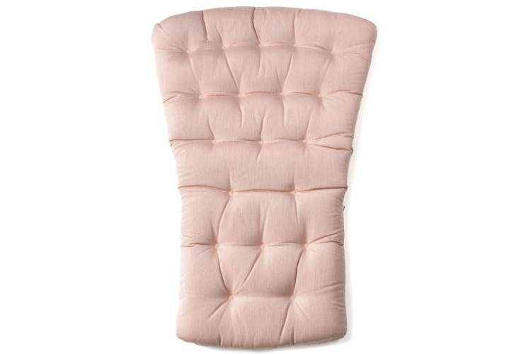 Лаунж-кресло пластиковое с подушкой Folio Nardi белый, розовый-6