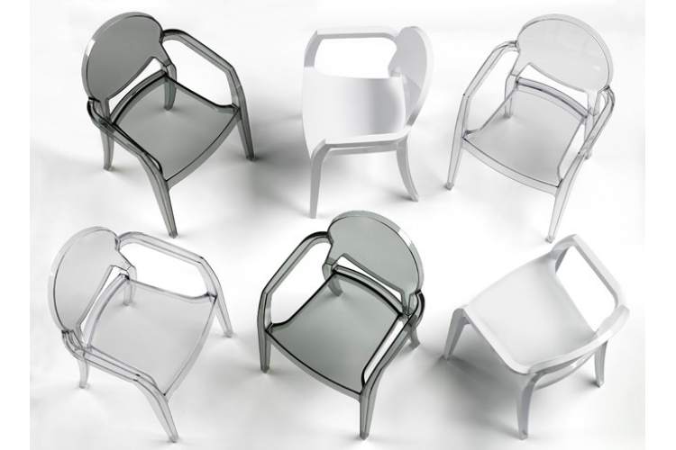 Кресло прозрачное Igloo Scab Design прозрачный-3