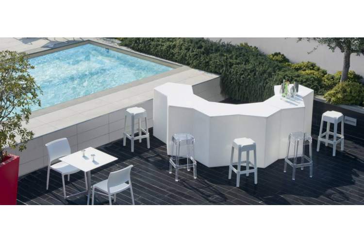 Стул пластиковый Ara PEDRALI белый-5