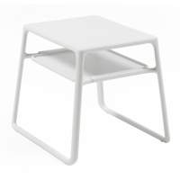 Столик пластиковый для лежака Pop Nardi белый