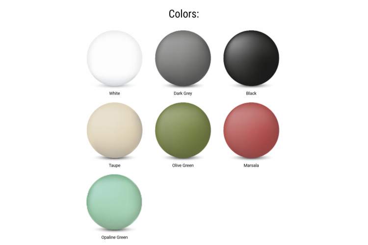 Стол пластиковый складной Helen Folding Table 60 Siesta Contract опаловый зеленый-2