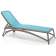 Шезлонг-лежак пластиковый Atlantico Nardi тортора, голубой