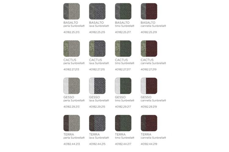 Диван пластиковый с подушками Maximo 2 Nardi терра, жемчуг-2