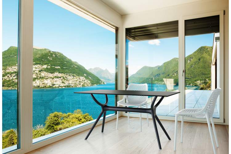 Стол пластиковый Air Table 140 Siesta Contract черный-4