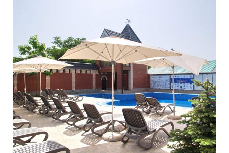 Шезлонг-лежак пластиковый Tropico Nardi тортора-7