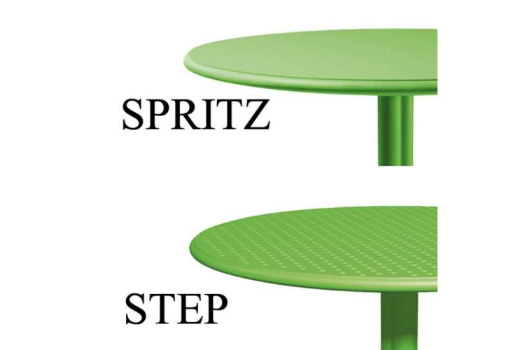 Стол пластиковый обеденный Spritz + Spritz Mini Nardi коралловый-3