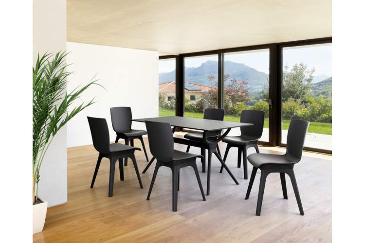 Стол пластиковый Air Table 140 Siesta Contract черный-5