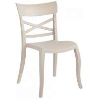 Стул пластиковый XSera-S PAPATYA песочный