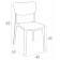 Стул пластиковый Monna Siesta Contract белый