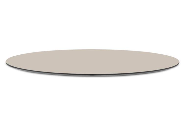 Столешница круглая Compact Laminate для подстолья Nemo, Domino, Tiffany, Cross Scab Design тортора