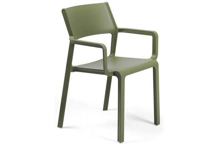 Кресло пластиковое Trill Armchair Nardi агава