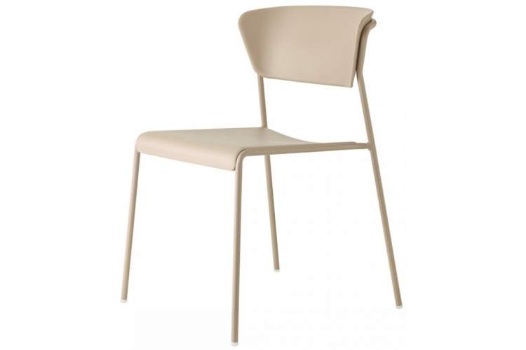 Стул пластиковый Lisa Technopolymer Go Green Scab Design тортора-6