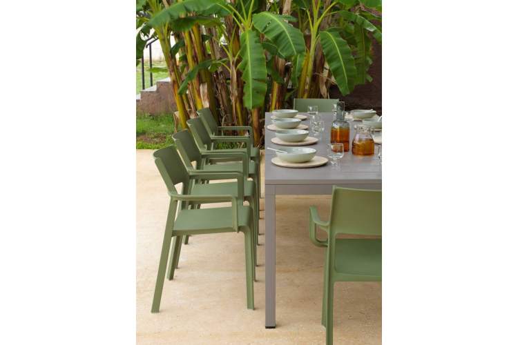 Кресло пластиковое Trill Armchair Nardi агава-4