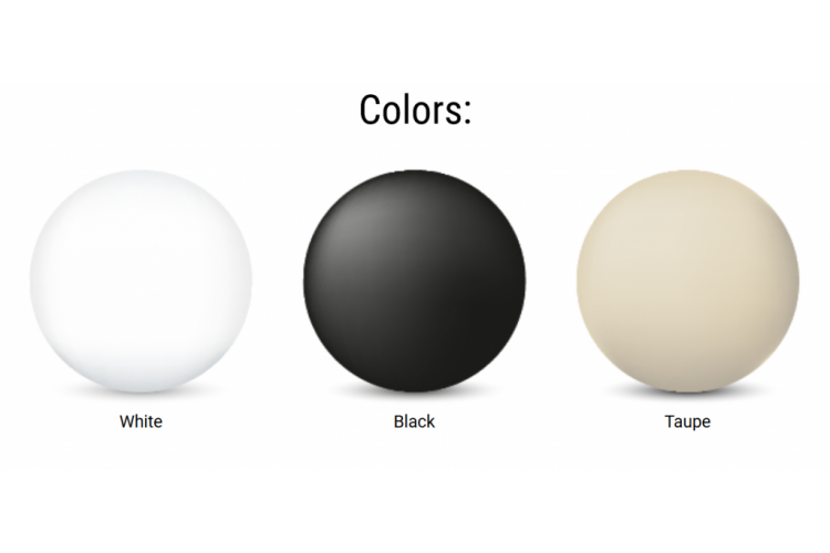 Подстолье пластиковое Air Legs Medium Siesta Contract черный-2