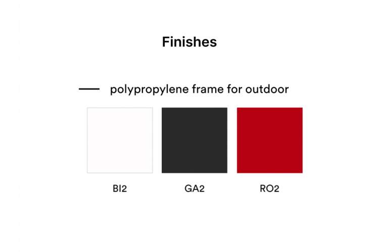 Табурет пластиковый Happy PEDRALI антрацит-2