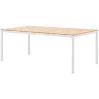 Стол обеденный деревянный Armona Tagliamento белый, натуральный