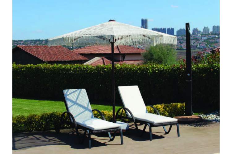 Зонт профессиональный Ø2.5 м Avocado Boho THEUMBRELA SEMSIYE EVI бежевый-7