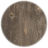 Столешница круглая Werzalit Bistroart Genart золотой, состаренная сосна в гостиную