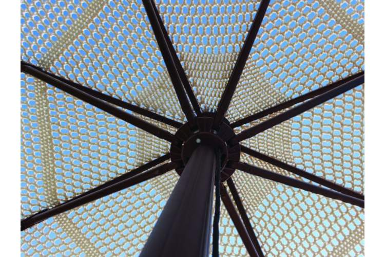 Зонт профессиональный Ø2.5 м Avocado Boho THEUMBRELA SEMSIYE EVI бежевый-5