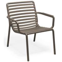 Лаунж-кресло пластиковое Doga Relax Nardi табак