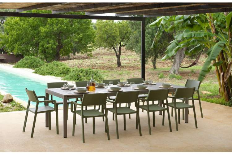 Кресло пластиковое Trill Armchair Nardi агава-8