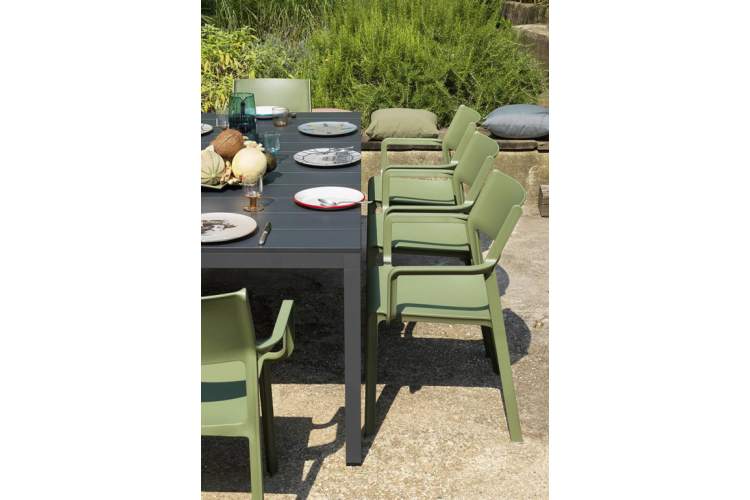 Кресло пластиковое Trill Armchair Nardi агава-7