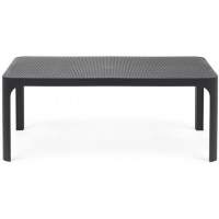 Столик пластиковый журнальный Net Table 100 Nardi антрацит пластиковый
