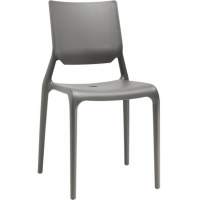 Стул пластиковый Sirio Scab Design графит пластиковый