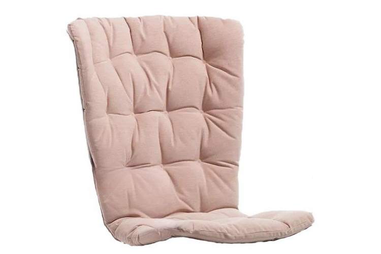 Кресло-качалка пластиковое с подушкой Folio Nardi антрацит, розовый-7